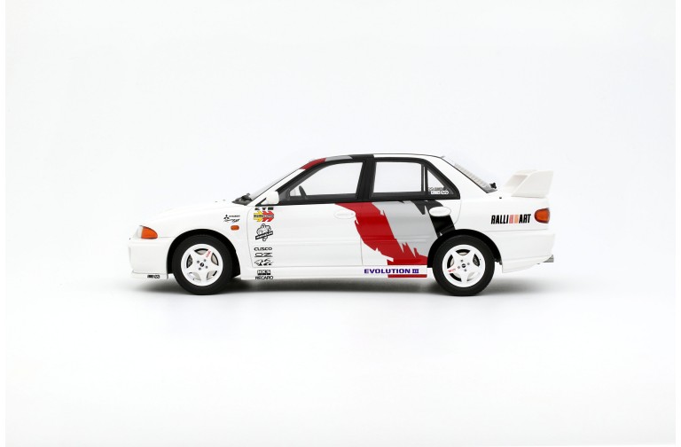 Mitsubishi Lancer Evo III Scotia White W83 1995