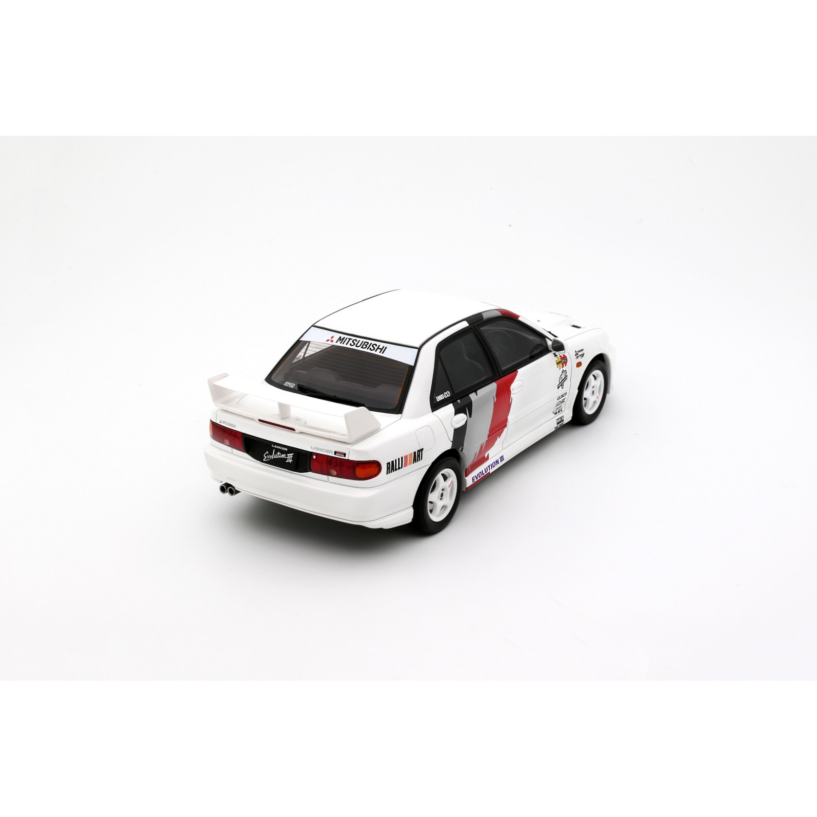 Mitsubishi Lancer Evo III Scotia White W83 1995