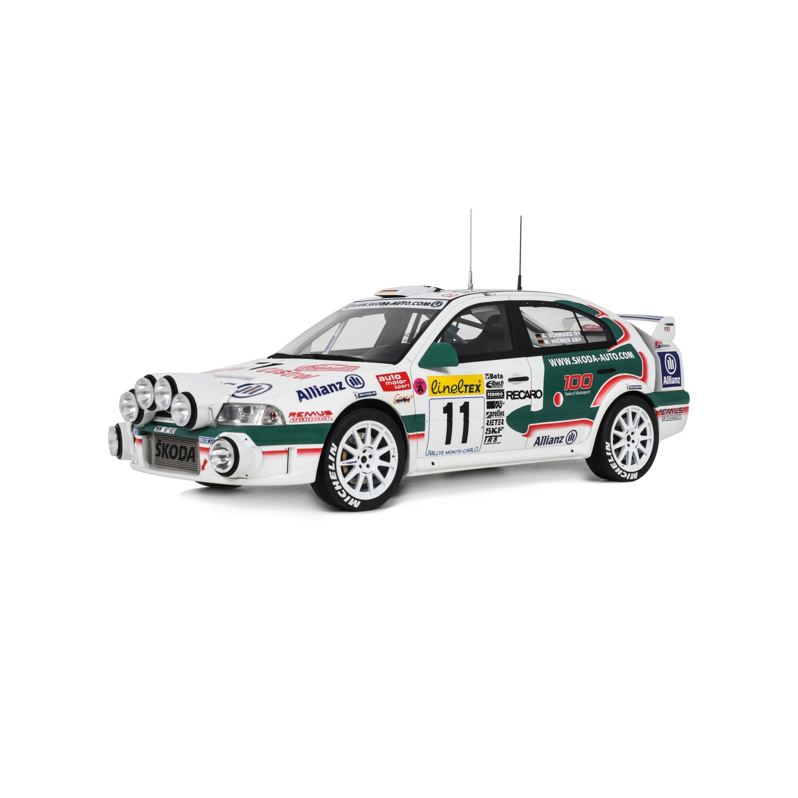 Skoda Octavia WRC Evo 2 Rallye Monte Carlo 2001
