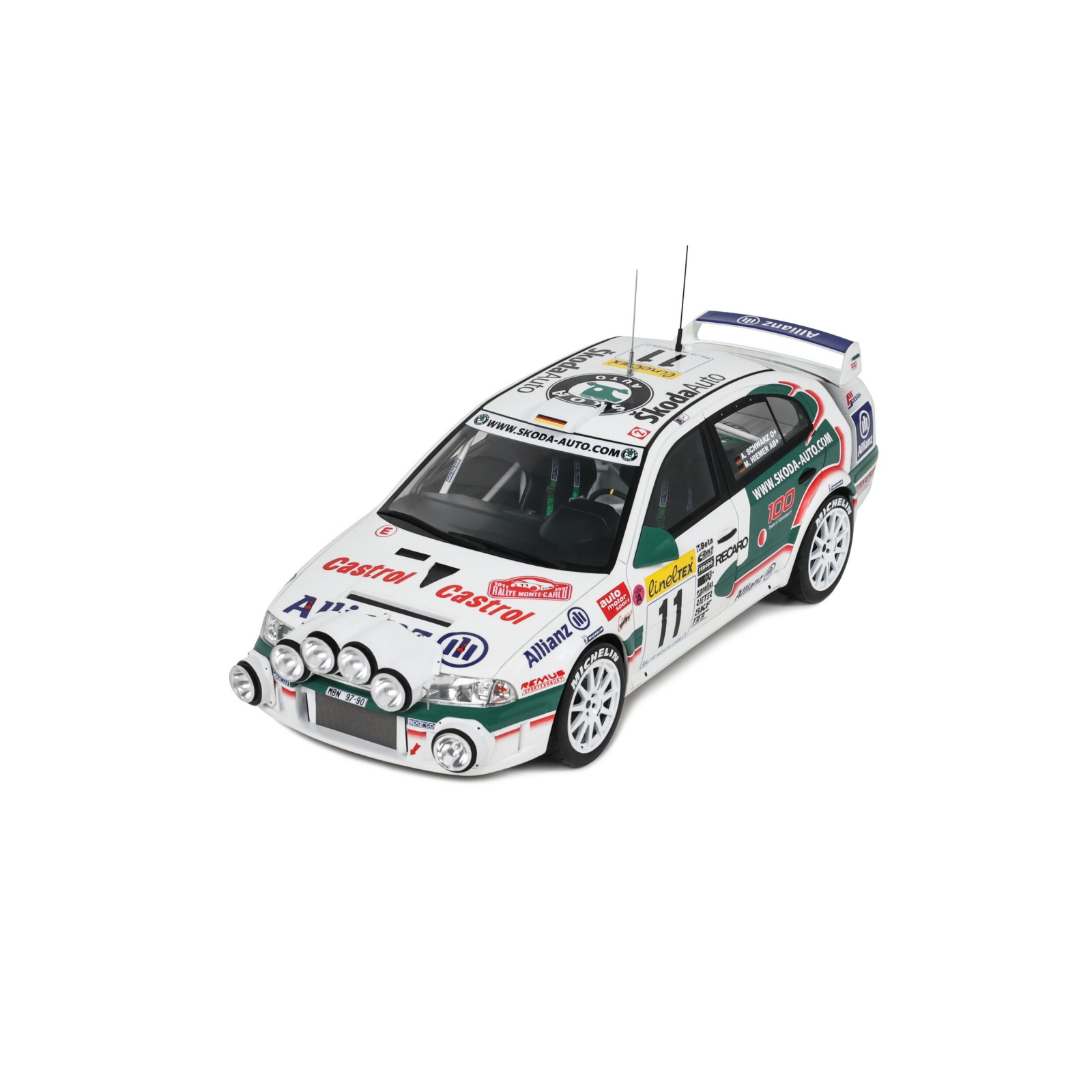 Skoda Octavia WRC Evo 2 Rallye Monte Carlo 2001