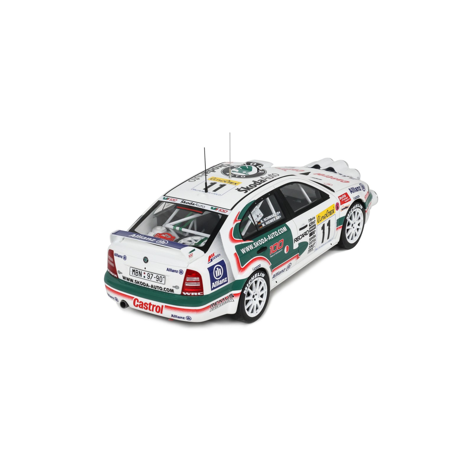 Skoda Octavia WRC Evo 2 Rallye Monte Carlo 2001