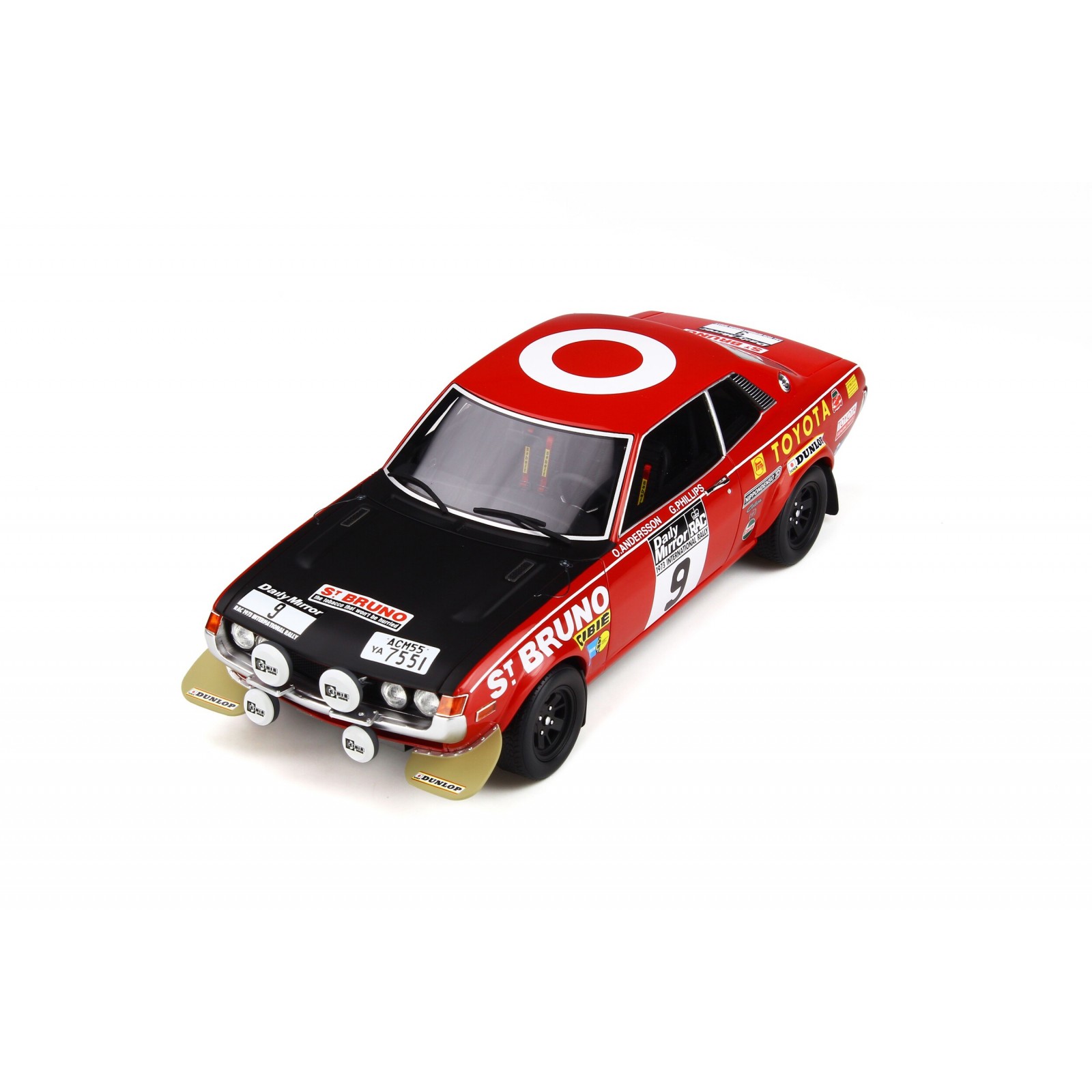 Toyota Celica 1600 GT TA22 Rallye de Grande Bretagne 1973