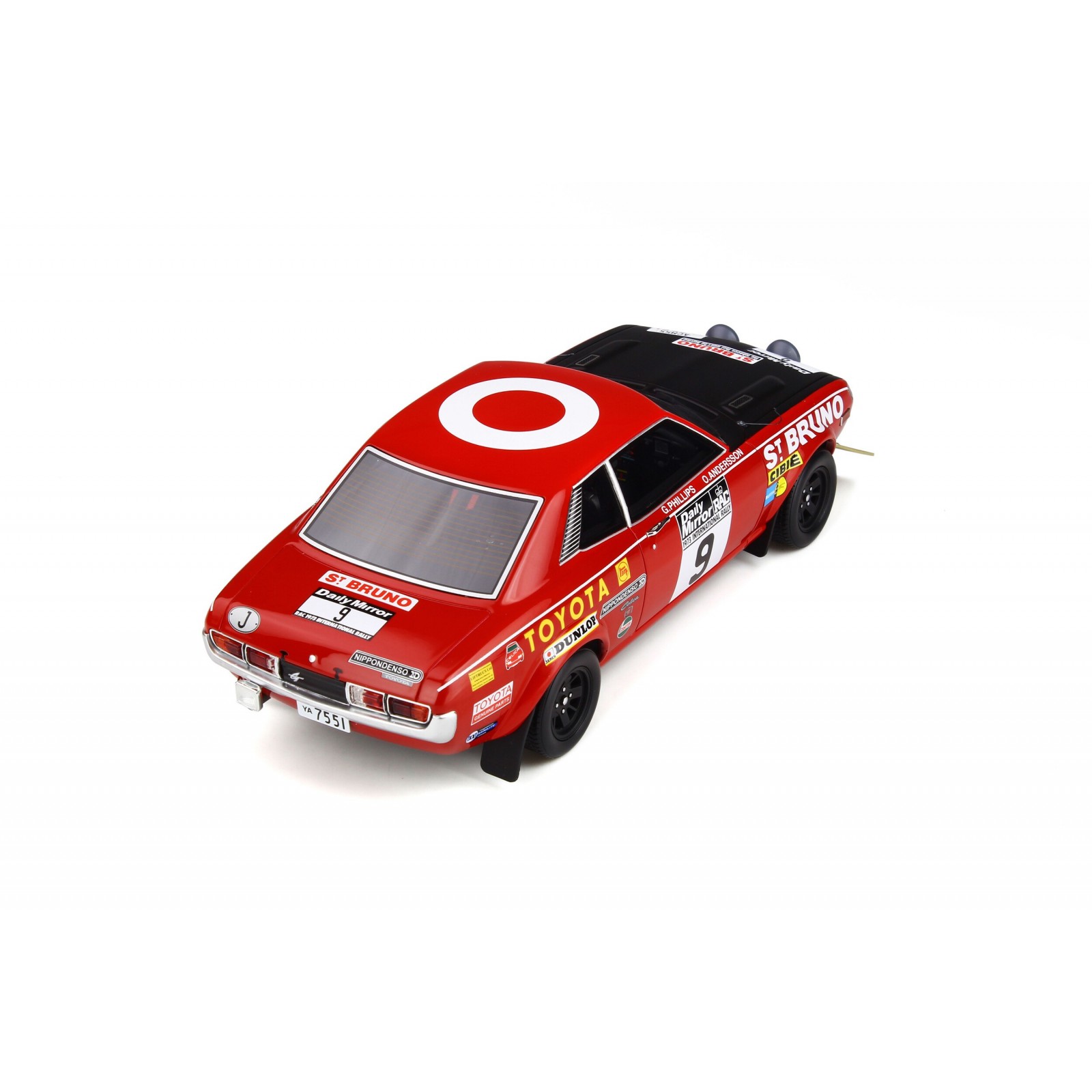 Toyota Celica 1600 GT TA22 Rallye de Grande Bretagne 1973