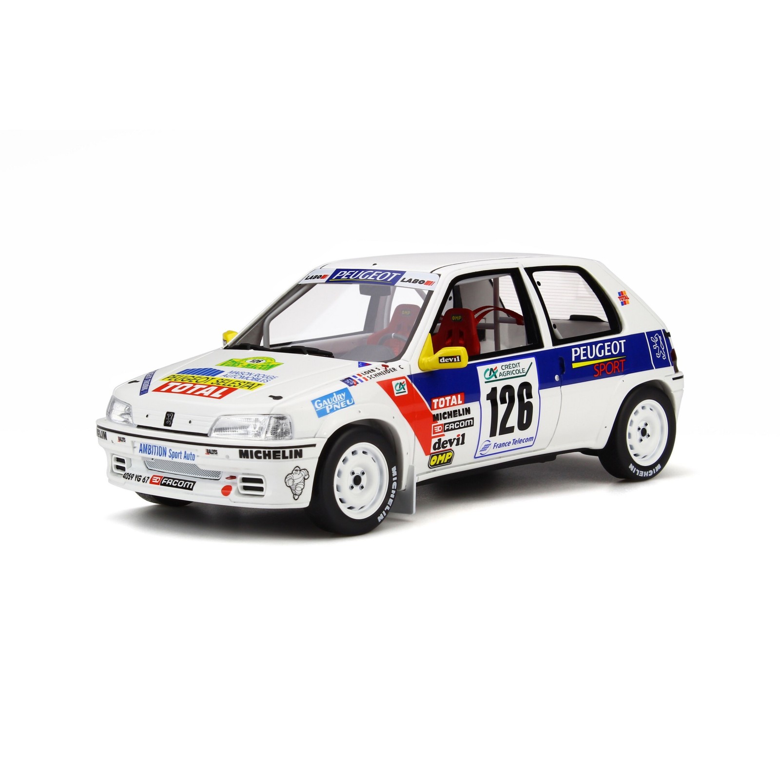 Peugeot 106 Ph.1 Rallye Gr.N Rallye Vins-Mâcon 1997