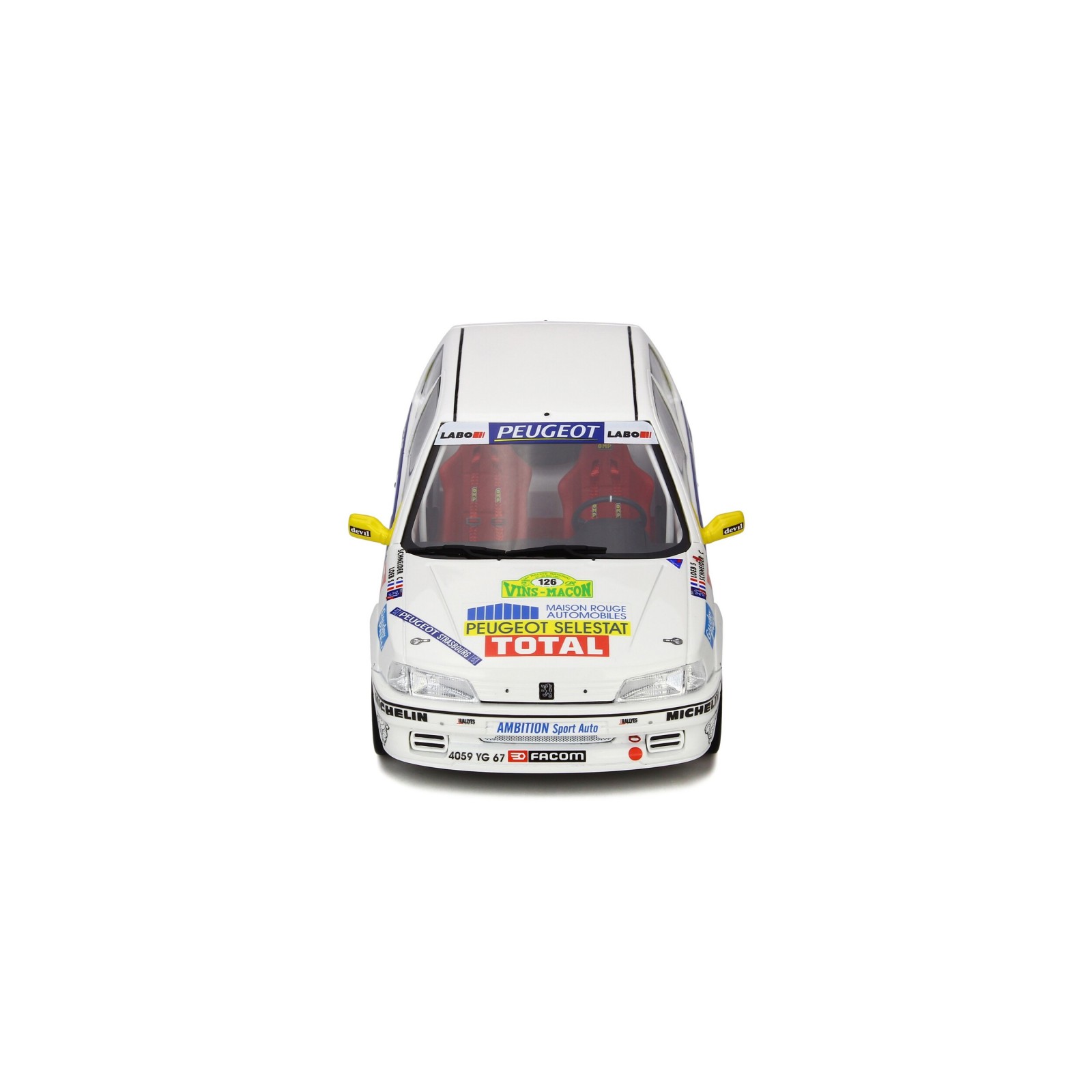 Peugeot 106 Ph.1 Rallye Gr.N Rallye Vins-Mâcon 1997
