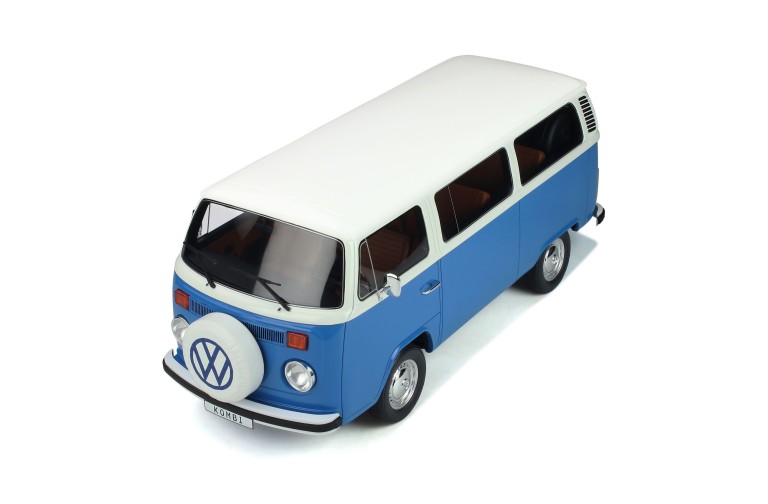 Volkswagen Kombi T2 White-Blue 1978