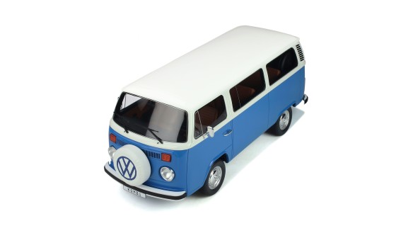 Volkswagen Kombi T2 White-Blue 1978