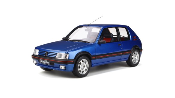 Peugeot 205 1.9 GTI Bleu Miami 1989
