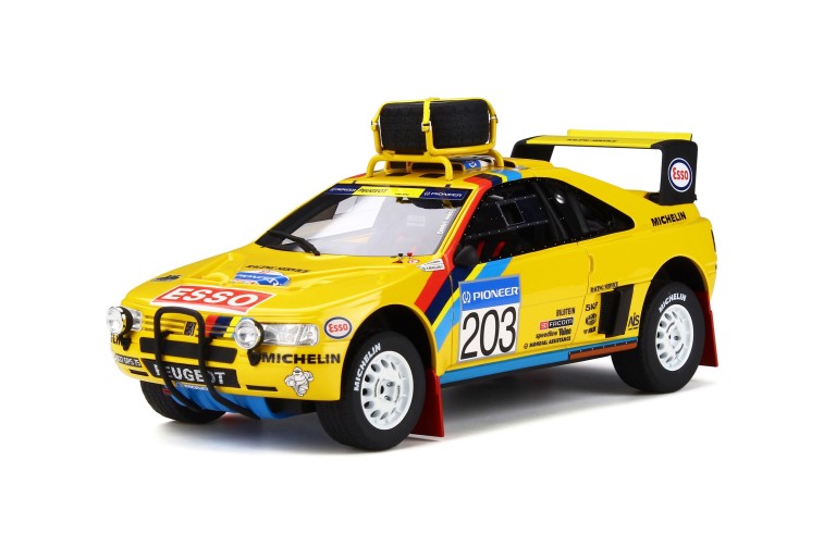 Peugeot 405 T16 Grand Raid Yellow Camel 1990