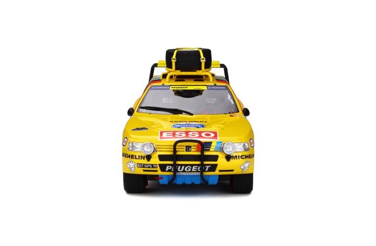 Peugeot 405 T16 Grand Raid Yellow Camel 1990