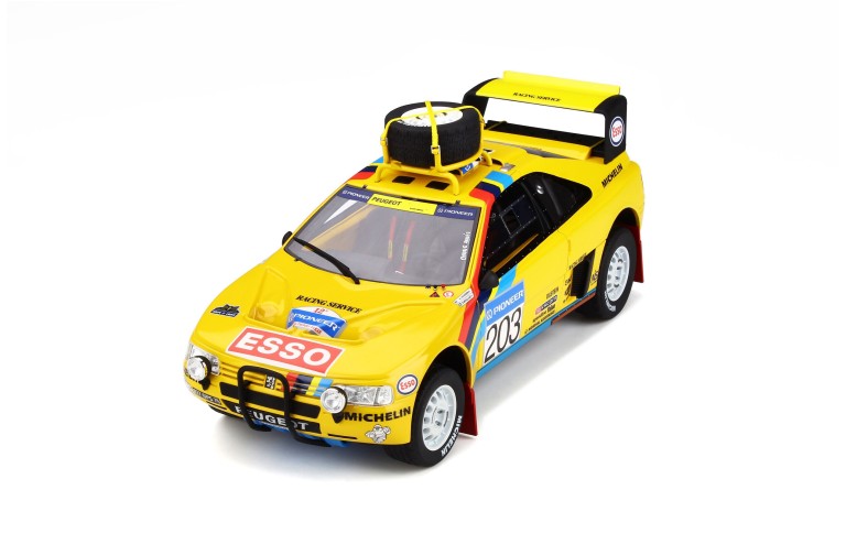 Peugeot 405 T16 Grand Raid Yellow Camel 1990