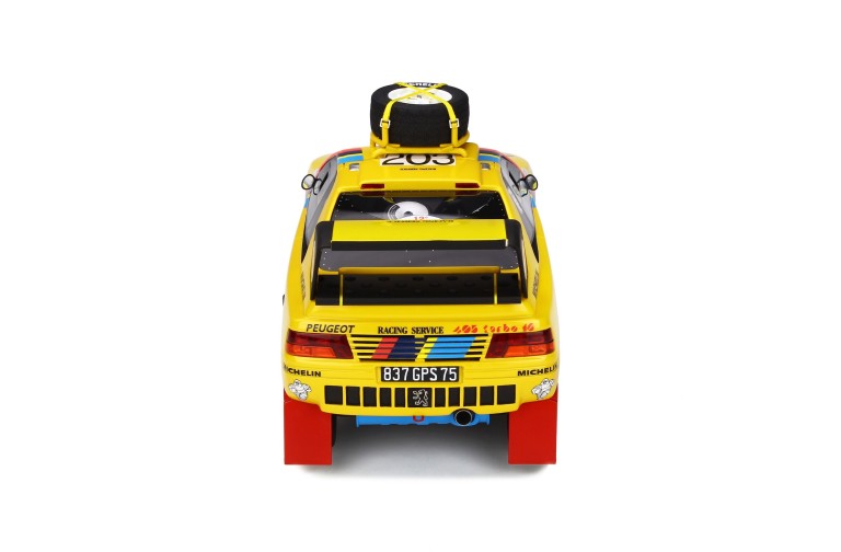 Peugeot 405 T16 Grand Raid Yellow Camel 1990