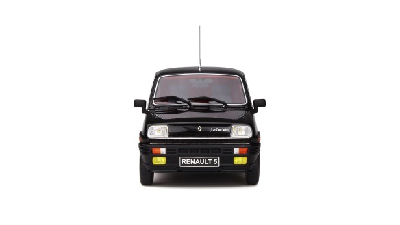 Renault 5 Le Car Van Black With Rainbow Stripping 1980