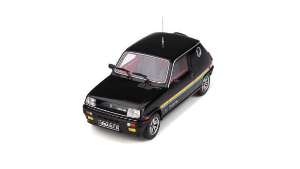 Renault 5 Le Car Van Black With Rainbow Stripping 1980