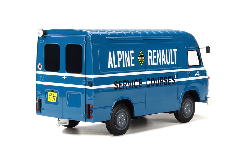 Saviem SB2 Assistance Course Alpine Team Color 1968