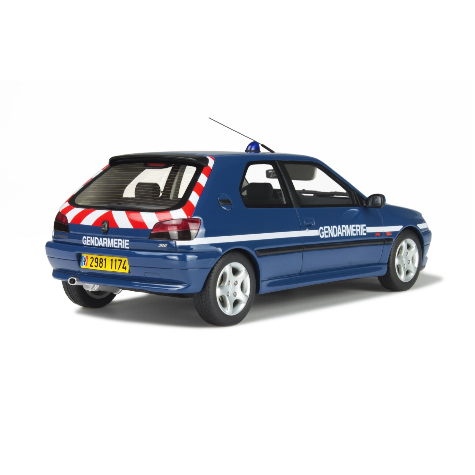 Peugeot 306 Gendarmerie BRI Bleu Gendarmerie 1998