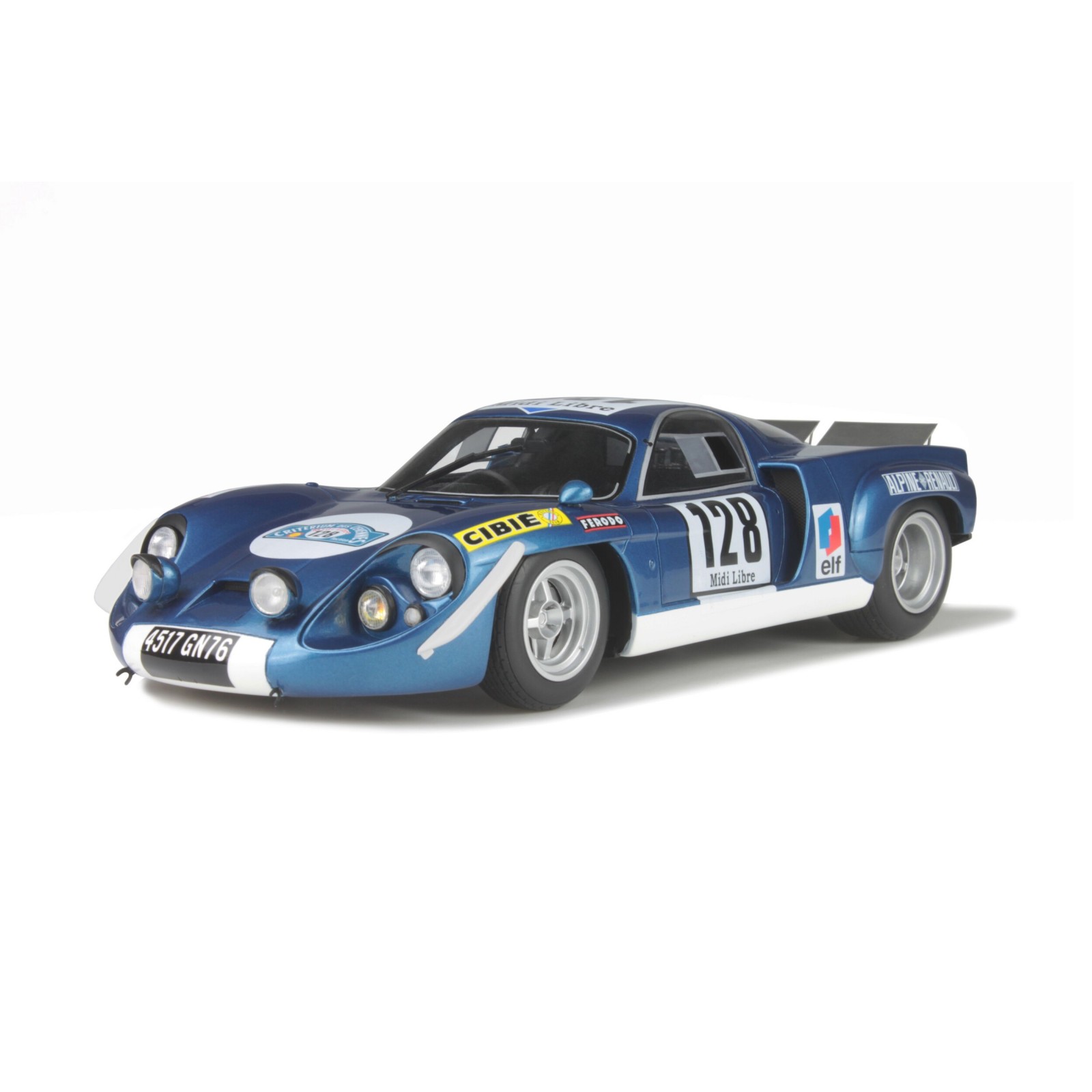Alpine A220 Courte Bleu Alpine 1969