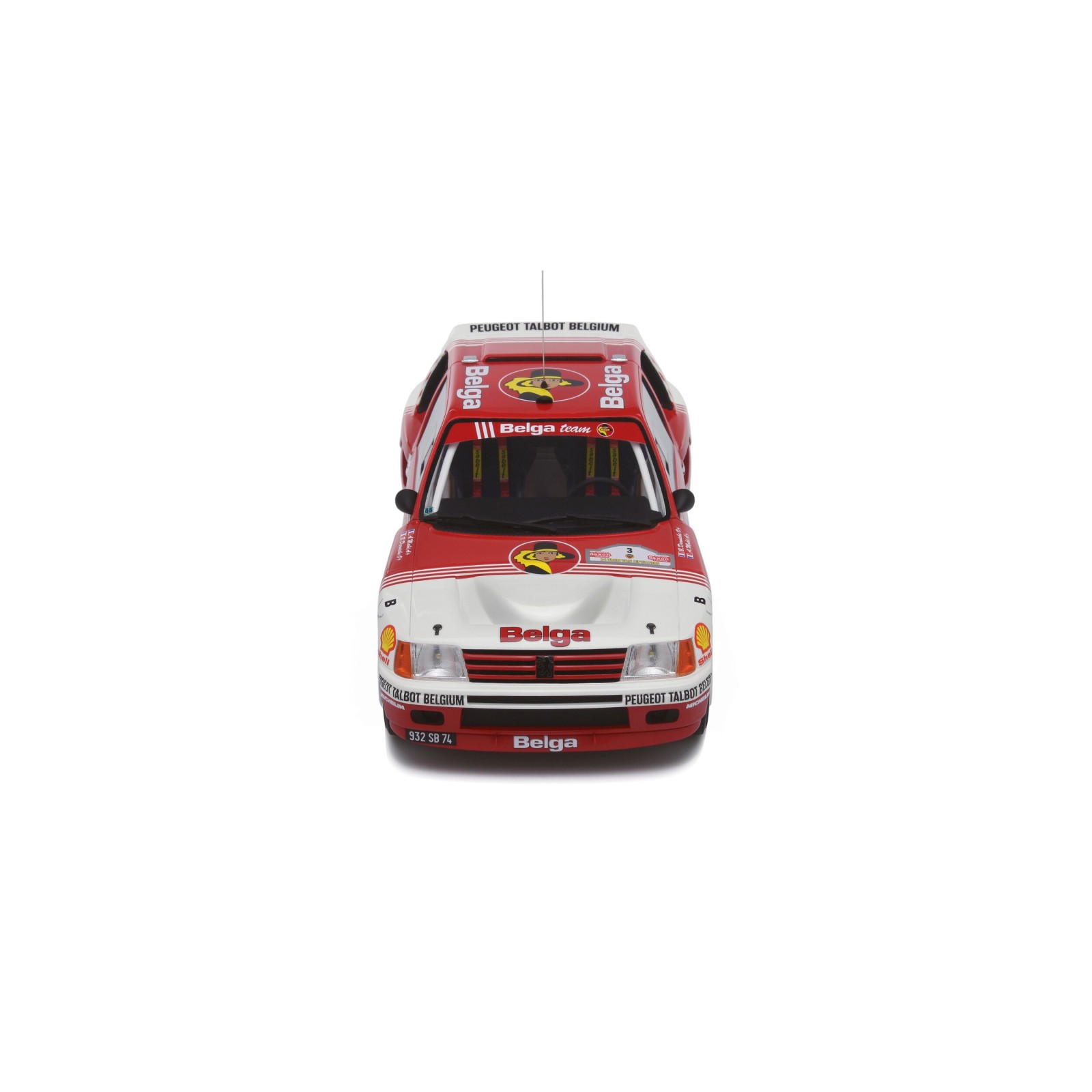 Peugeot 205 T16 Gr.B Rallye d'Ypres 1985