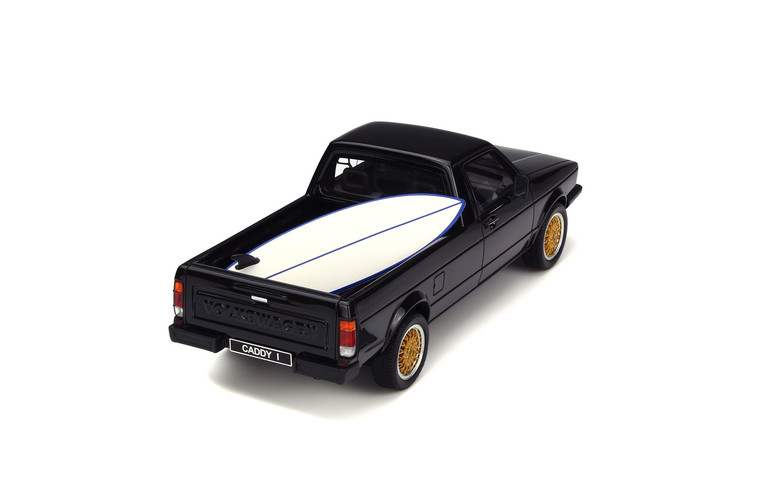Volkswagen Caddy with Surfboard Blue/Whithe Black L041 1979