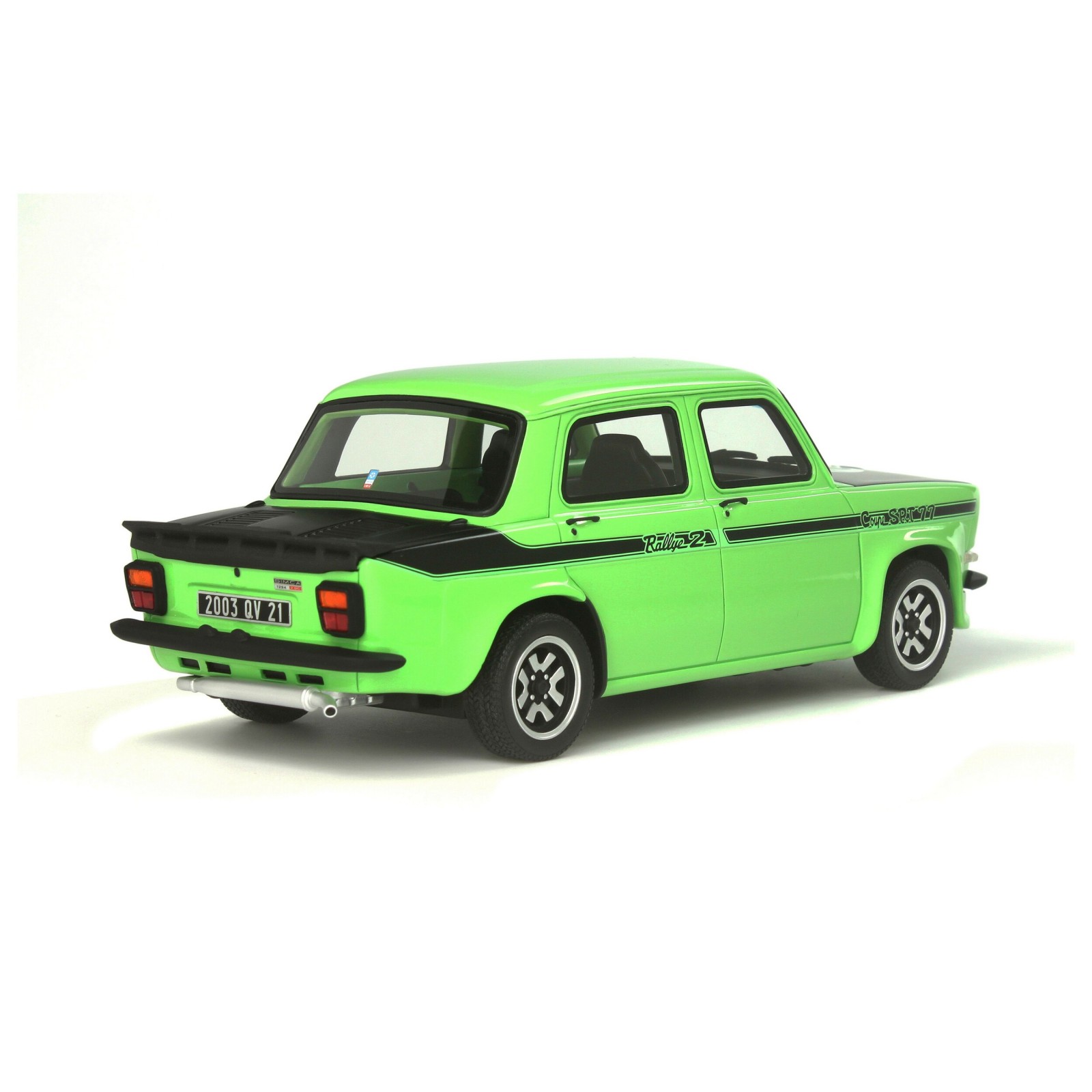 Simca 1000 Rallye 2 SRT Vert Racing / Noir 1977