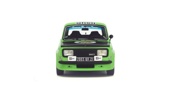 Simca 1000 Rallye 2 SRT Vert Racing / Noir 1977