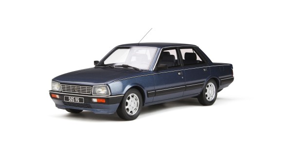 Peugeot 505 V6 Bleu Delft 1987