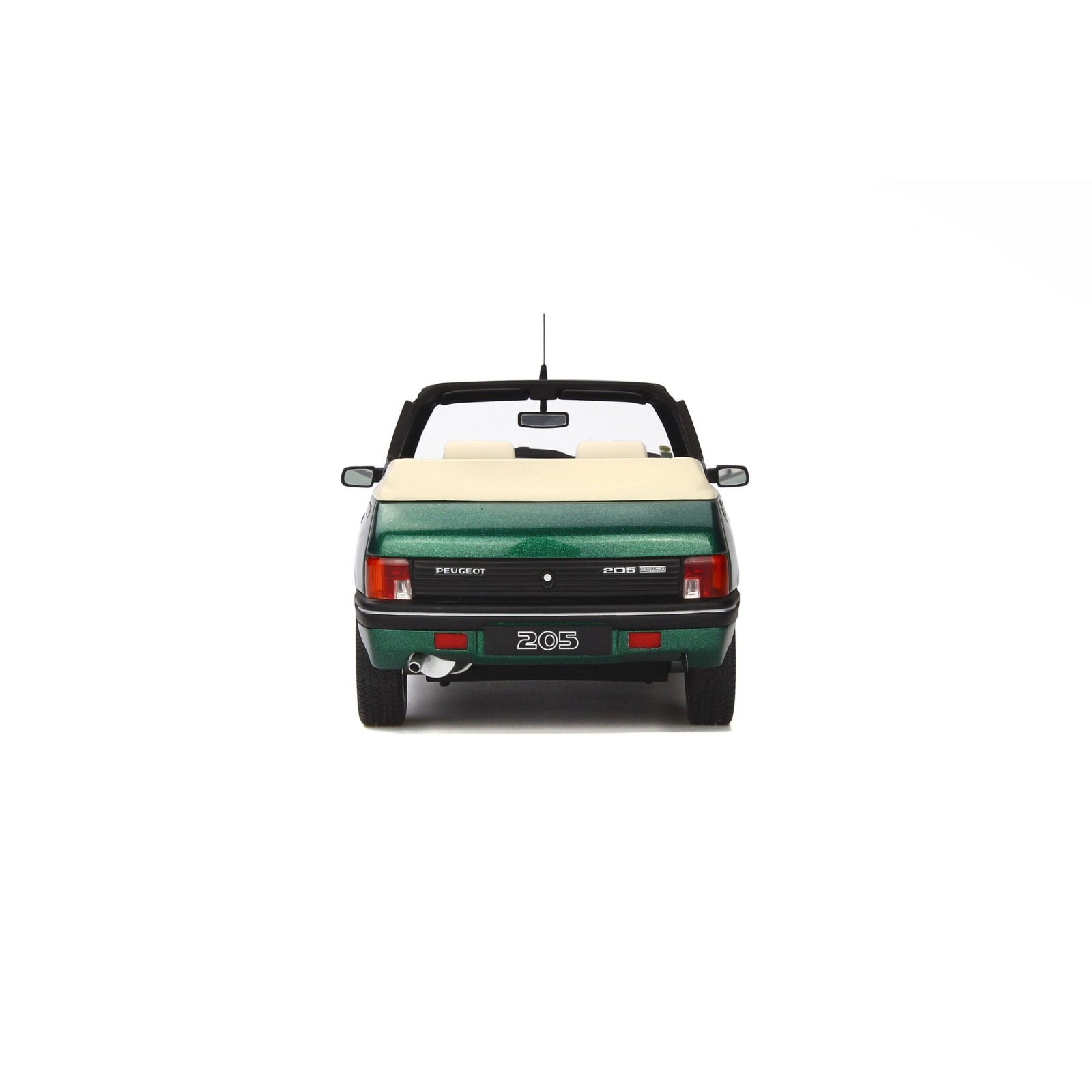 Peugeot 205 Cabriolet Roland-Garros Vert Rollant Garros Metallisé 1989