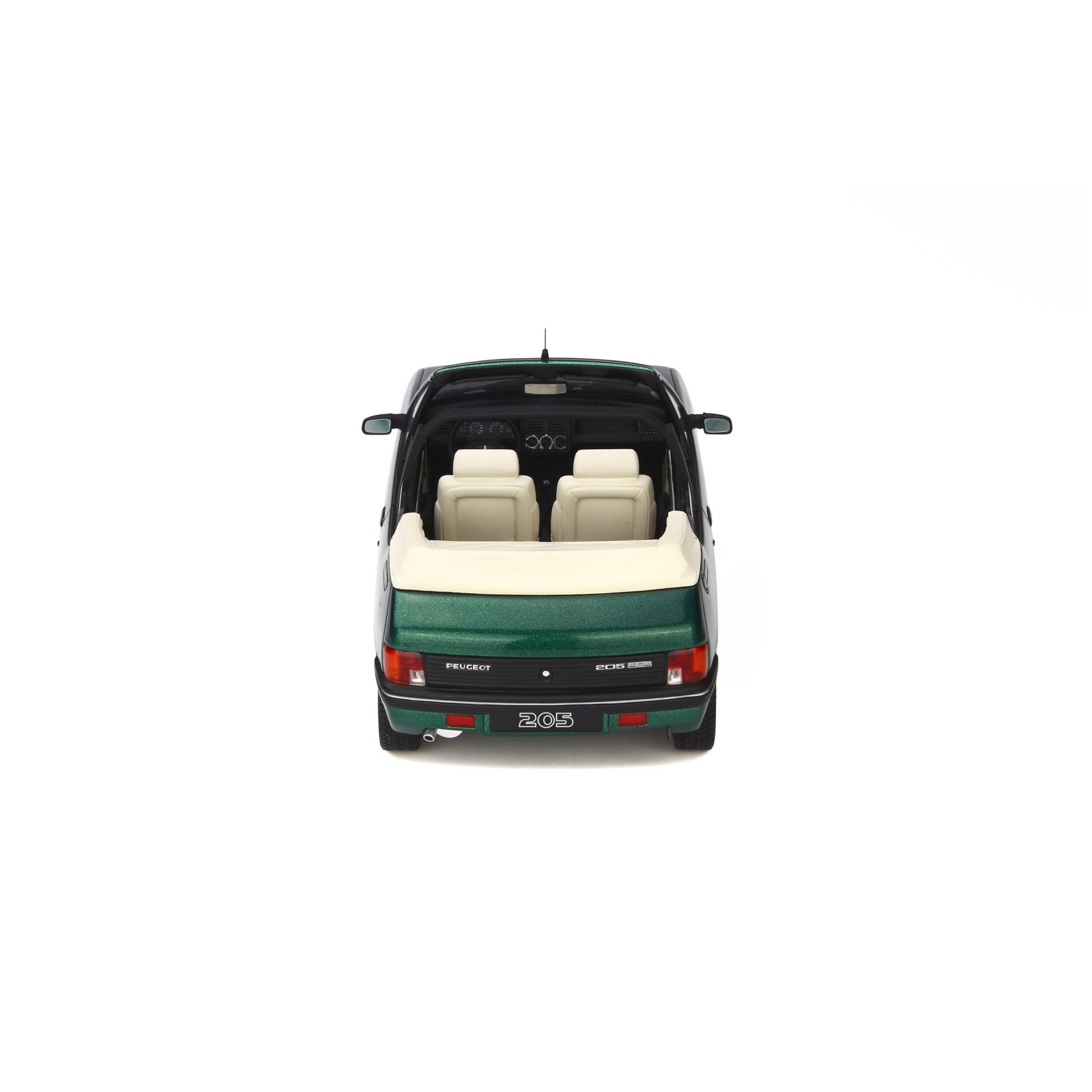 Peugeot 205 Cabriolet Roland-Garros Vert Rollant Garros Metallisé 1989
