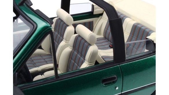 Peugeot 205 Cabriolet Roland-Garros Vert Rollant Garros Metallisé 1989