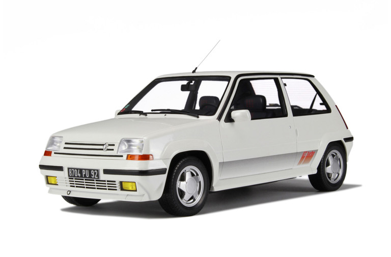 Renault 5 GT Turbo Ph.2 Blanc Nacré 1985