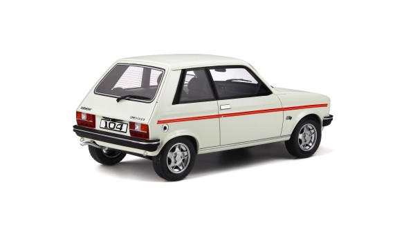 Peugeot 104 ZS Blanc Alaska 1984