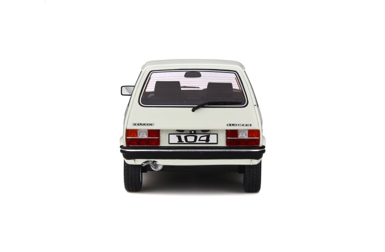 Peugeot 104 ZS Blanc Alaska 1984