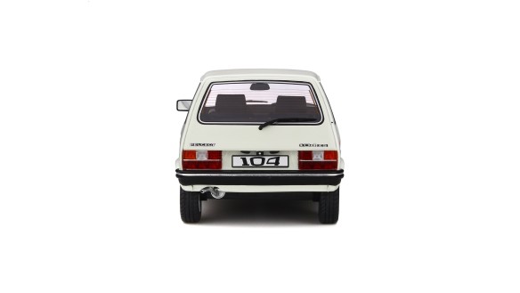 Peugeot 104 ZS Blanc Alaska 1984