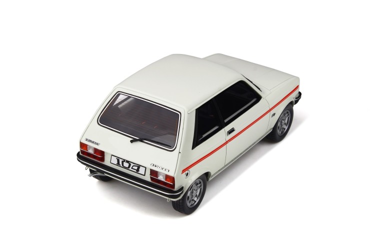 Peugeot 104 ZS Blanc Alaska 1984