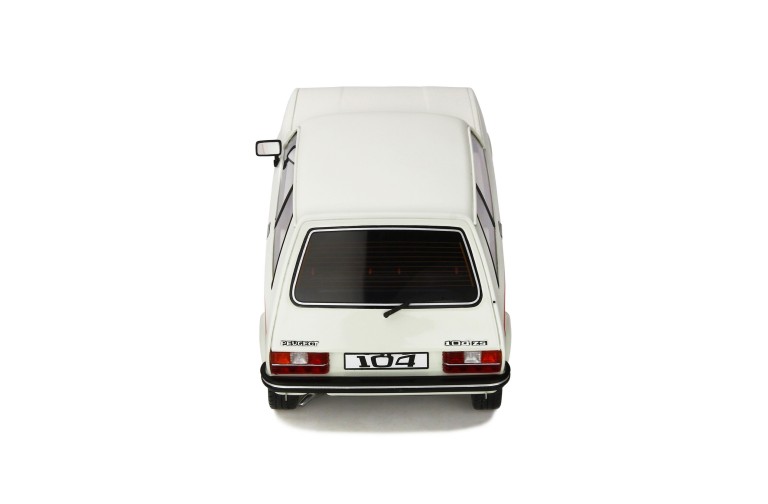 Peugeot 104 ZS Blanc Alaska 1984