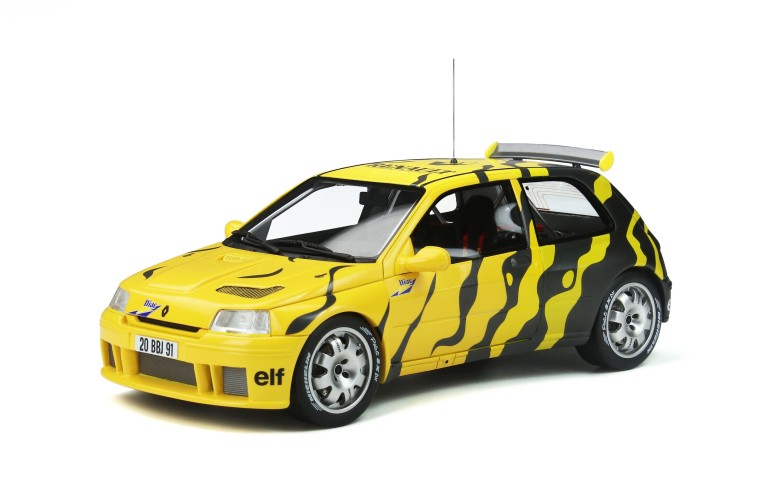 Renault Clio Maxi Présentation Zebra Black & Yellow 1995