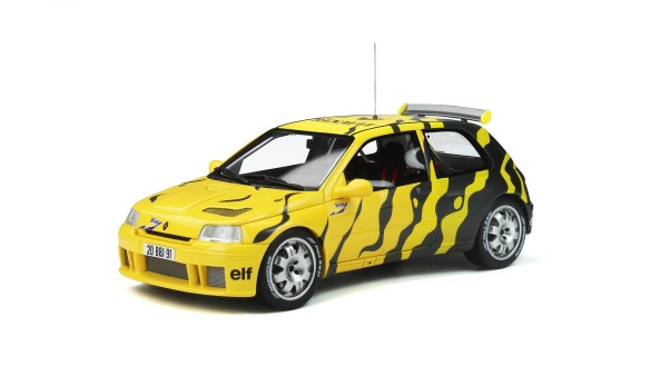 Renault Clio Maxi Présentation Zebra Black & Yellow 1995