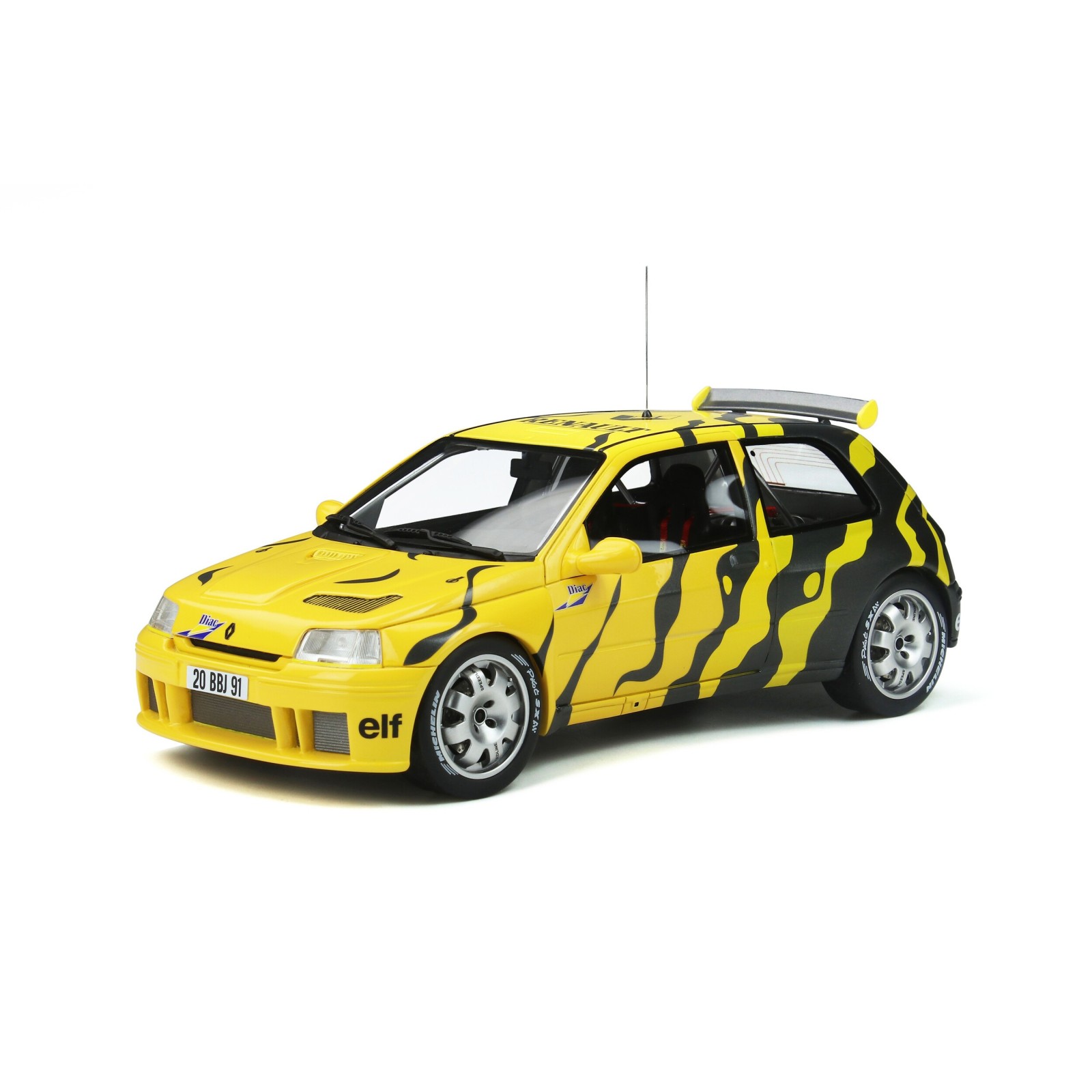 Renault Clio Maxi Présentation Zebra Black & Yellow 1995
