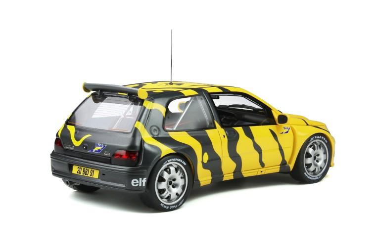 Renault Clio Maxi Présentation Zebra Black & Yellow 1995