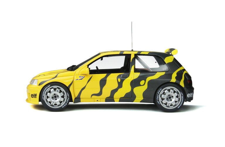 Renault Clio Maxi Présentation Zebra Black & Yellow 1995