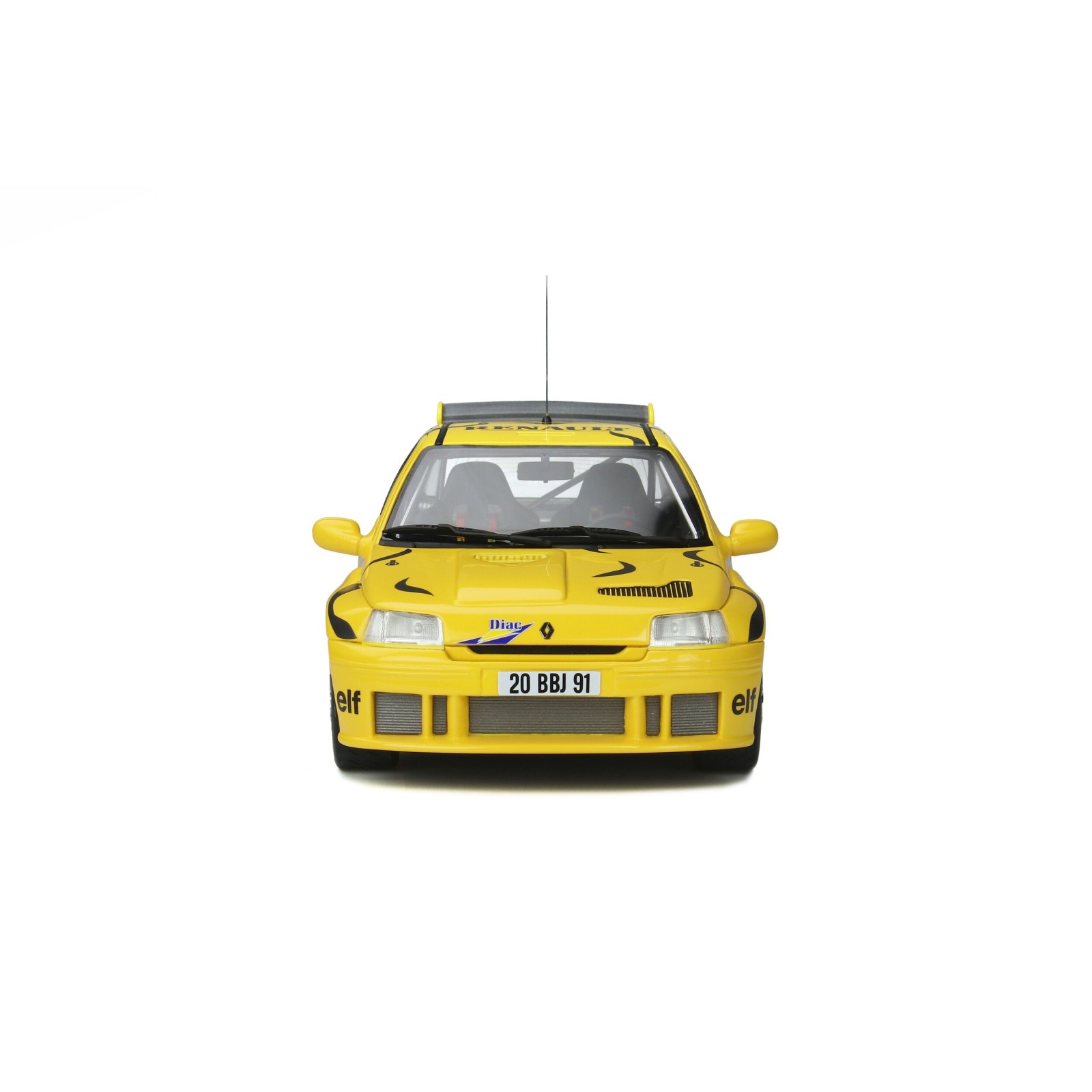 Renault Clio Maxi Présentation Zebra Black & Yellow 1995