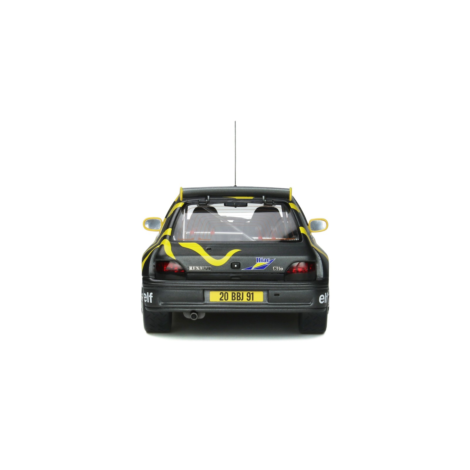 Renault Clio Maxi Présentation Zebra Black & Yellow 1995