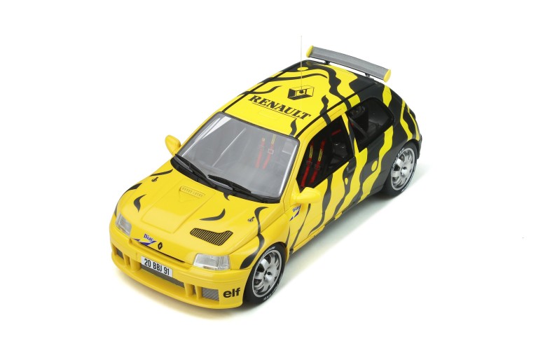 Renault Clio Maxi Présentation Zebra Black & Yellow 1995