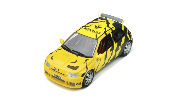 Renault Clio Maxi Présentation Zebra Black & Yellow 1995