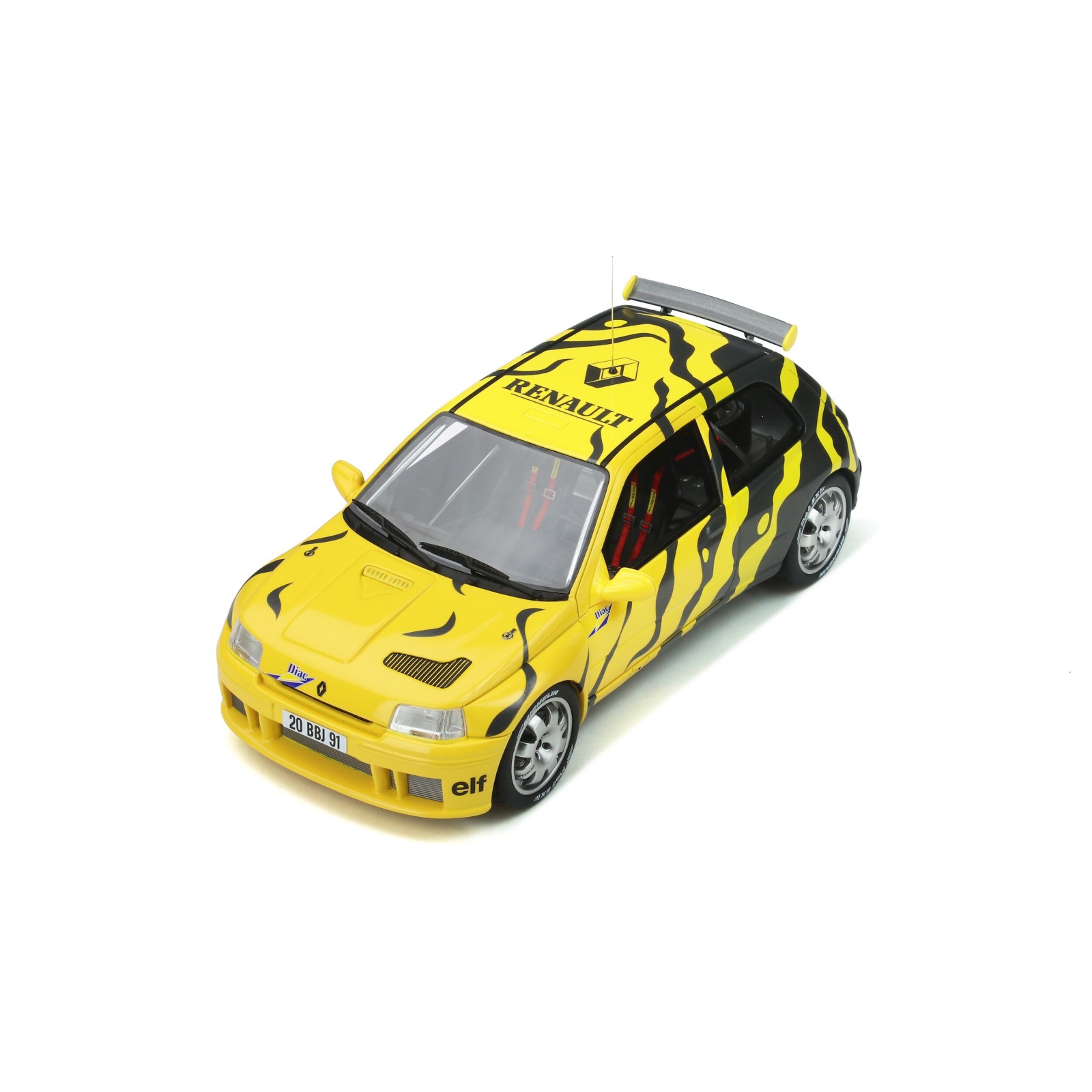 Renault Clio Maxi Présentation Zebra Black & Yellow 1995