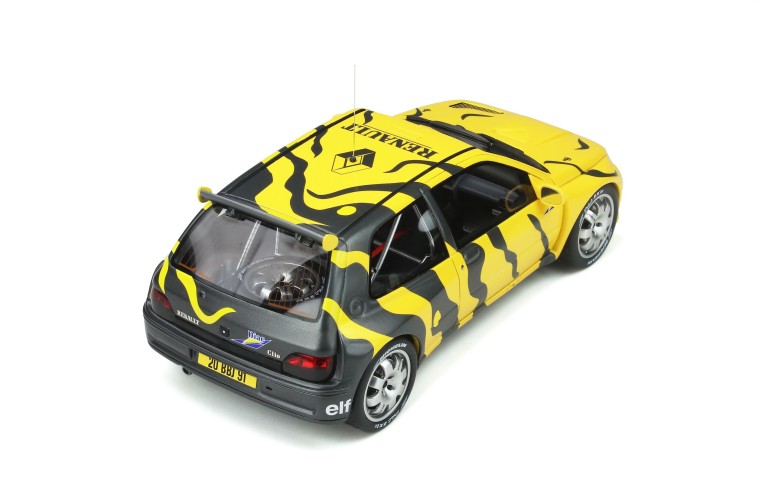 Renault Clio Maxi Présentation Zebra Black & Yellow 1995