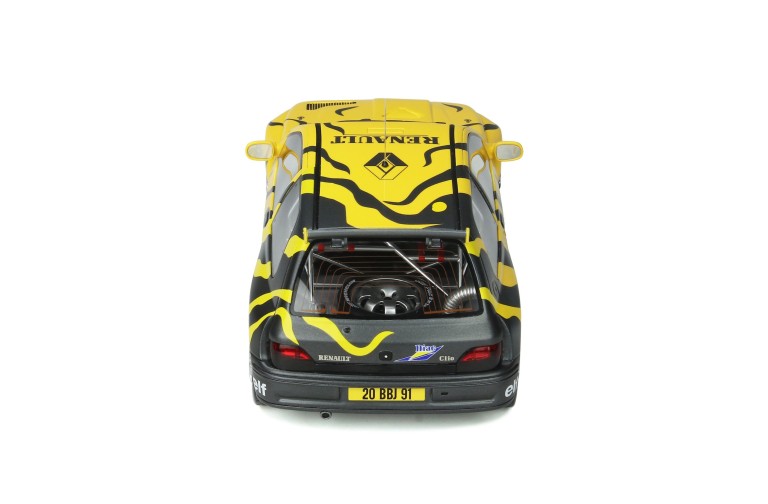 Renault Clio Maxi Présentation Zebra Black & Yellow 1995