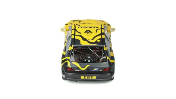 Renault Clio Maxi Présentation Zebra Black & Yellow 1995