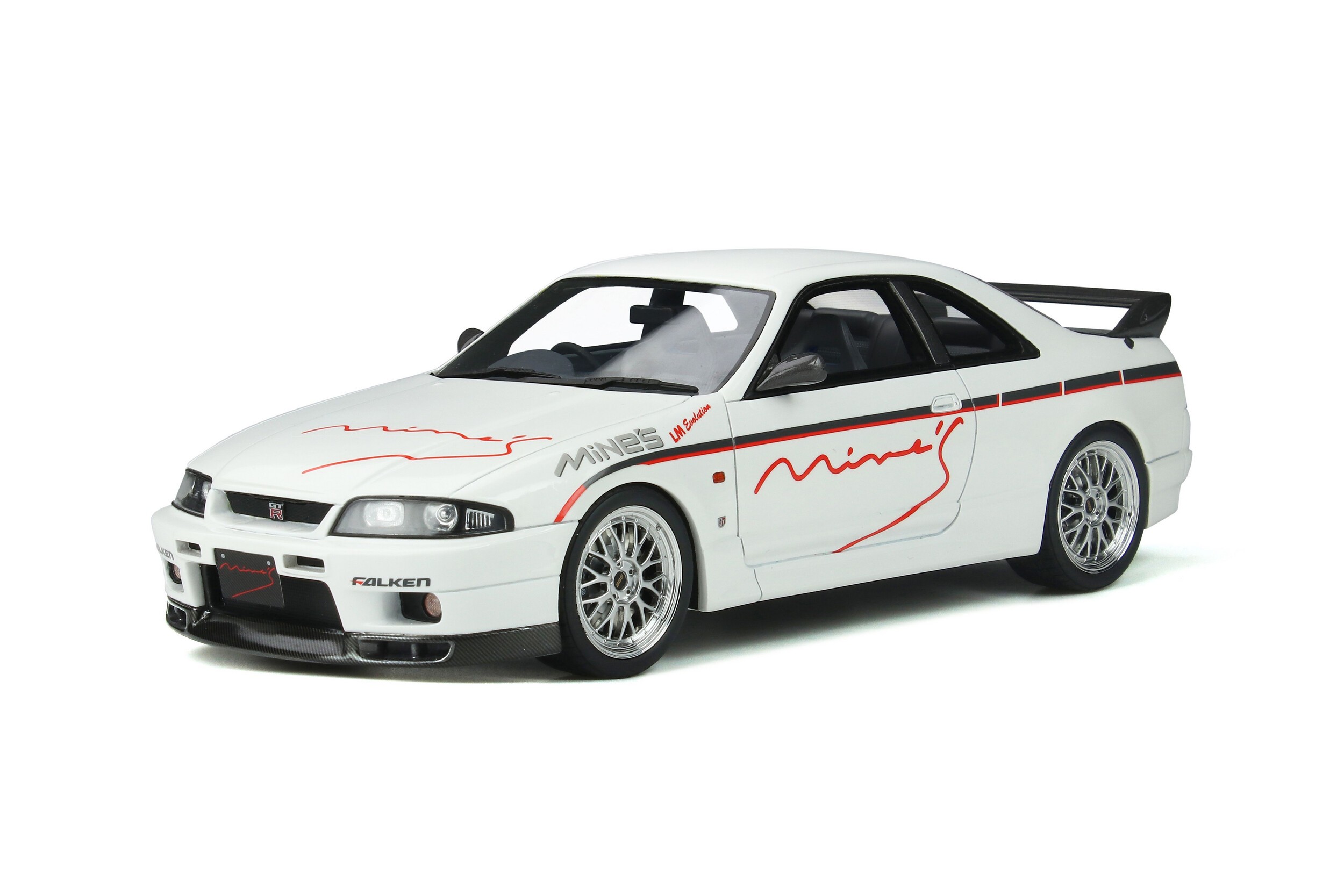 OttOmobile - Nissan OT824 - Nissan Skyline (R33) GT-R Mine'S White