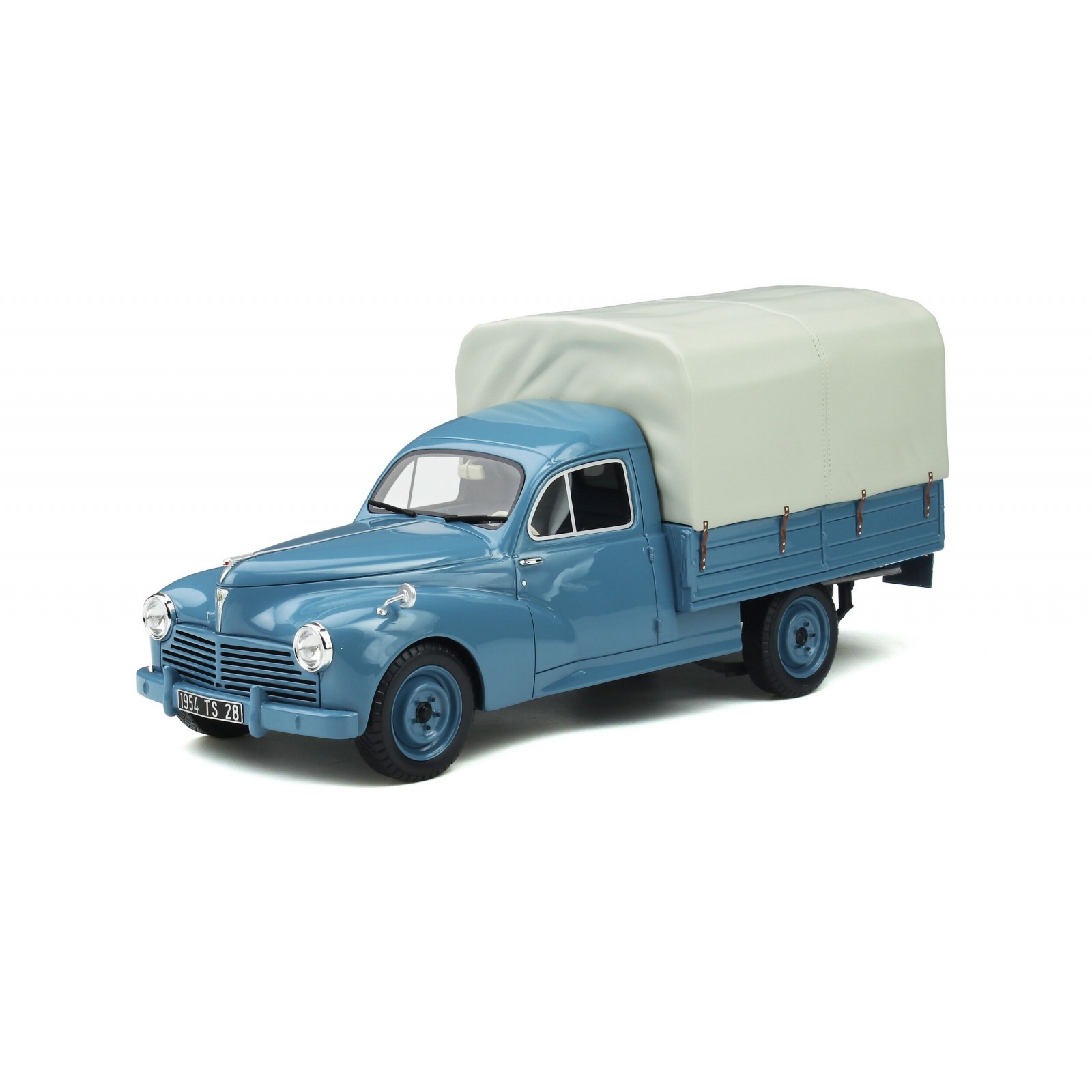 Peugeot 203 Camionnette Bâchée Bleu Camargue 1953